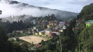 Timelapse over Maneybhanjang, Gateway of Sandakphu, Darjeeling,