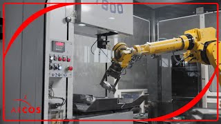 Robotic system for cutting aluminum castings sprues| Arcos