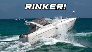 Rinker Boat kicking it off!