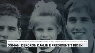 OSMANI DEKORON DJALIN E PESIDENTIT BIDEN | T7