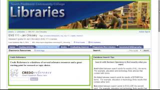 Research Guides Tutorial