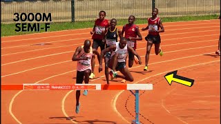 Benjamin Kigen Wins Men's 3000m Steeplechase Semifinal 1 || KDF Athletics Championships 2023