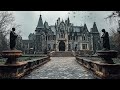 a winter s rain at victorian mansion gothic piano through the storm