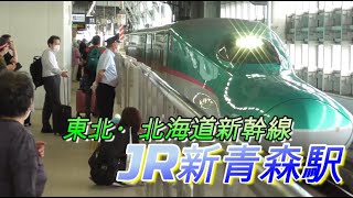 【新青森駅】東北・北海道新幹線の発着シーン　2021/9/3