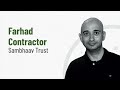 Farhad Contractor | Water Conservation Expert | Speaker | GreenCon2022