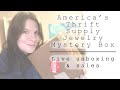 Live jewelry unboxing & first dibs -- mystery box from America's Thrift Supply