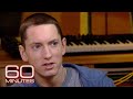 Eminem rhymes the word orange | 60 Minutes Archive