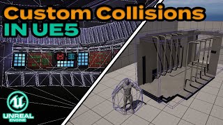 Unreal Engine 5 Custom Collision Tutorial | Basic, Complex, Custom & Generated Collision Meshes