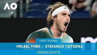 Mikael Ymer v Stefanos Tsitsipas Highlights (1R) | Australian Open 2022