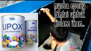 cat kolam anti bocor (epoxy lantai)