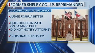 Former Shelby County JP issued reprimand for conduct with murder suspect, rumored member of satanic