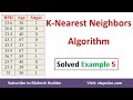 K Nearest Neighbors Algorithm to classify Diabetic Patient Sugar given BMI and Age Dr. Mahesh Huddar