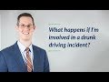 What happens if I'm involved in a drunk driving incident?