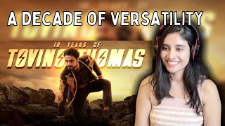 Tribute to Tovino Thomas Reaction  | 10 Years in Cinema | Linto Kurian | Ashmita Reacts