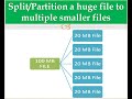 #101. Azure Data Factory - Split/Partition big file to smaller ones using Mapping data flow