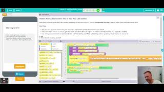 Code.org - Event-Driven Programming in App Lab: User Input and Strings #10