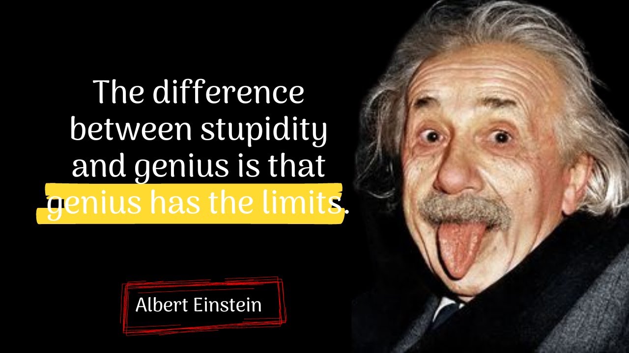 Albert Einstein S Most Famous Quotes Youtube