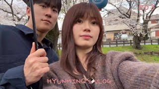 Eng/Sub [couple] Travel in Japan Vlog Ep.３| Finally rain is over🌦️ | sakura🌸 | couple ring💍