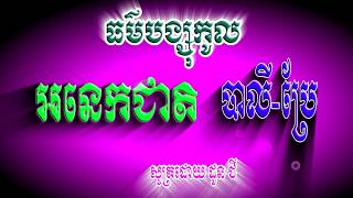 អនេកជាតិ  បាលី​​ ប្រែ l ធម៌បង្សុកូល​​  l  សូត្រដោយ ដូន ជី