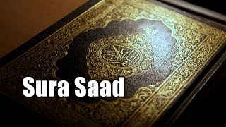 Sura Saad | Holy Quran Sura No:38 (Sura Saad) | Quran Tilawat With Bangla Translation