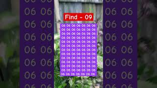 Brain exercises,  Find different number EP-289 #brainteasers #find #puzzle #shorts