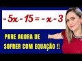 🤯😱  NÃO ERRE MAIS EQUAÇÃO DO 1º GRAU!! Matemática básica todo dia.📚🚀