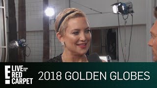 Kate Hudson Recalls First Globe Win at 2018 Golden Globes | E! Red Carpet & Award Shows
