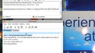Tutorial: VisualWorks Core Libraries - String Parameter Substitution