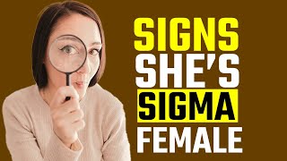 Signs SHE is a sigma female: The Lone Wolf