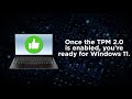 checking and enabling tpm 2.0 lenovo pc