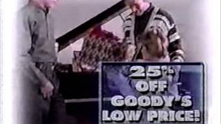 1992 Goody's commercial