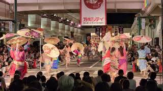 下駄総踊り花形大隊　2023.9.17 にいがた総踊り万代シテイ十字路メイン会場