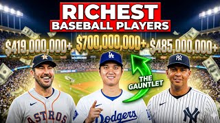 Top 10 Richest Baseball Players of All Time (MLB Net Worth Revealed)