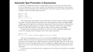 Chapter-3 Automatic Type Promotion in Expressions