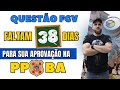 QUESTÃO FGV PPBA | Faltam 38 dias para sua APROVAÇÃO