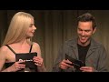 The Menu Cast Anya Taylor-Joy & Nicholas Hoult Test Their Friendship  Cast Mates