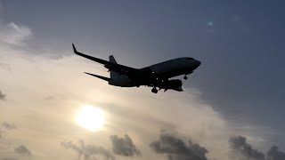 BahamasAir Boeing 737-700 Sunny Inaugural Landing Into Barbados