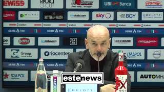 Atalanta-Milan 5-0, la conferenza di Pioli