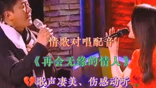 伤感情歌对唱配音《再会无缘的情人》歌声凄美忧伤催人泪下超好听【燕姐情感音乐】