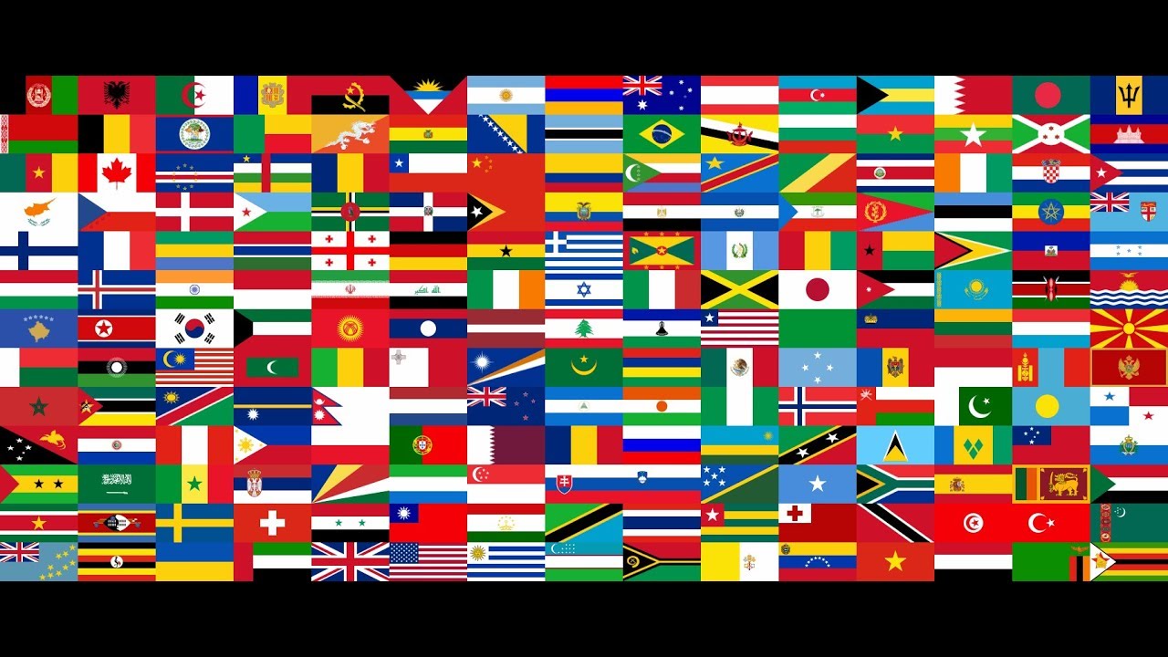 A TO Z FLAGS | FLAGS OF THE WORLD | WORLD FLAGS | - YouTube