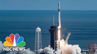 Watch: NASA, SpaceX Launch International Crew To ISS