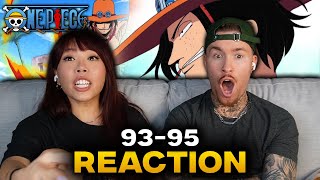 WHO IS THIS GUY?! | First Time Watching One Piece Anime! Ep 93/94/95 Reaction