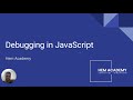 How to debug javascript in the browser