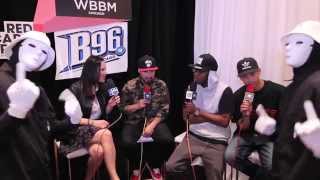 Jabbawockeez Backstage At The Billboard Music Awards