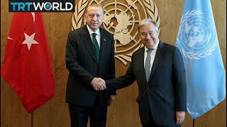 Erdogan at the UNGA: Erdogan aims to push Turkey agenda at UN