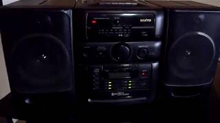 Sanyo MCH-S960 6 CD Changer Boombox