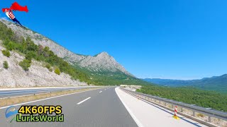 Driving in Croatia - Bisko To Ravča E65 Highway - 4K60 Road Trip