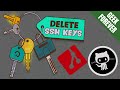 🐱Delete an SSH Key from your Local Machine (git & github tutorial)
