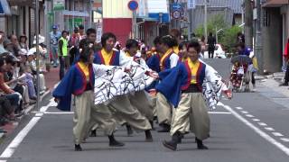 筑波大学　斬桐舞／本町通り会場1／2日目（5/18）／第11回 常陸国YOSAKOI祭り　2014