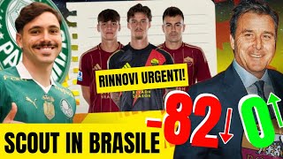 🚨 NEWS ROMA! SCOUT IN BRASILE, RINNOVI CHIAVE E FRIEDKIN FISSA IL PAREGGIO BILANCIO ENTRO IL 2027!